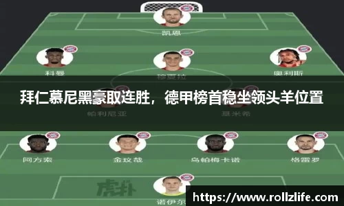 拜仁慕尼黑豪取连胜，德甲榜首稳坐领头羊位置